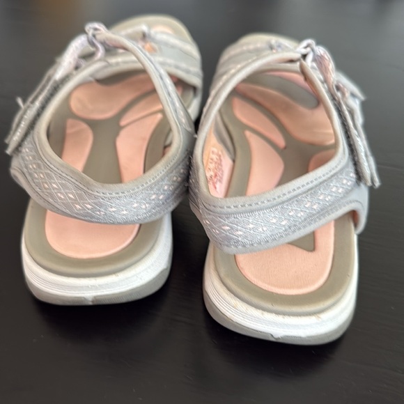 Ryka Gray Sandals Size 10W - Picture 4 of 7